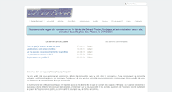 Desktop Screenshot of cafe-philo-des-phares.info